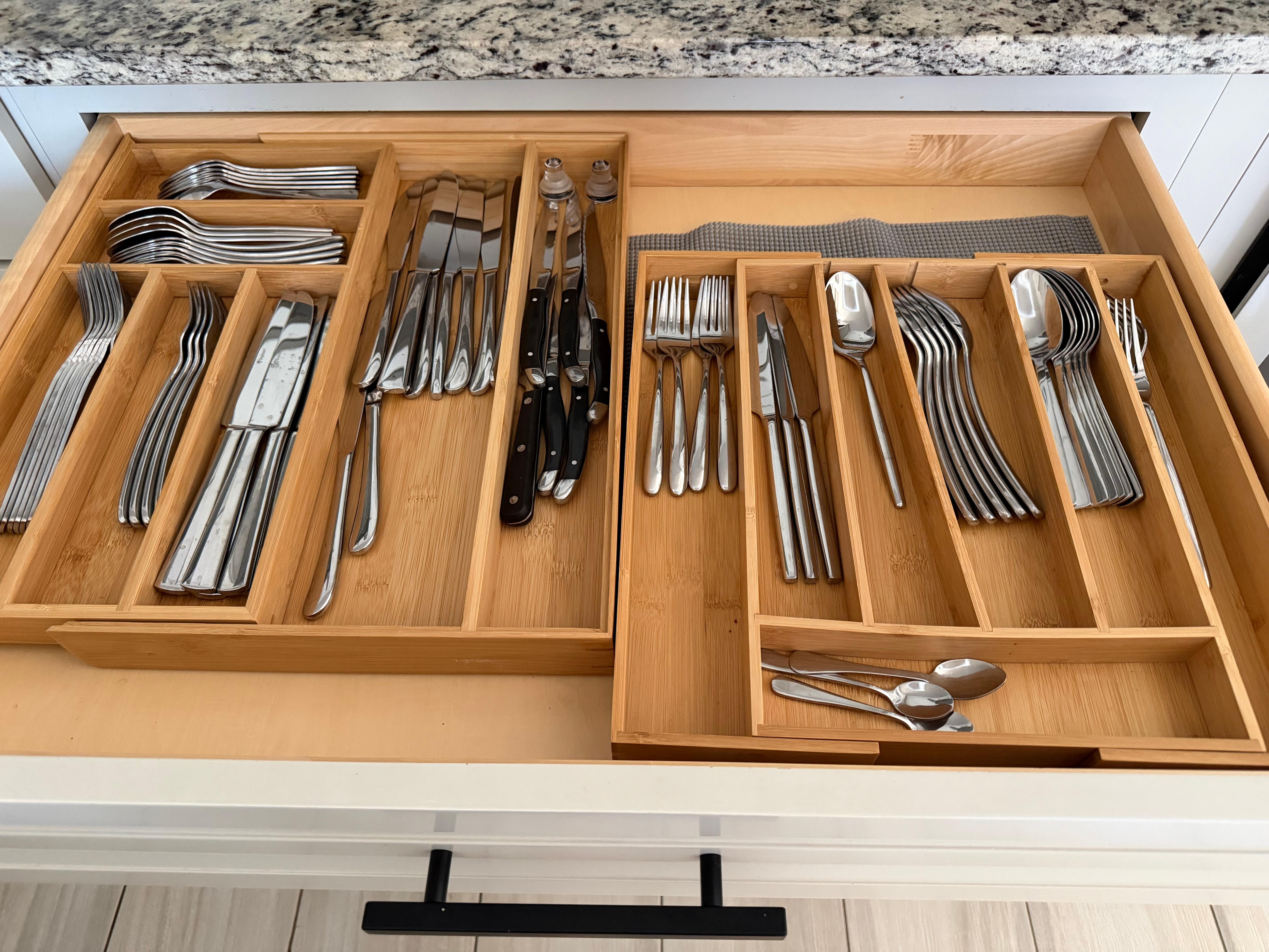 Impressive silverware drawer