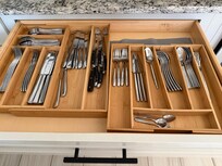 Impressive silverware drawer