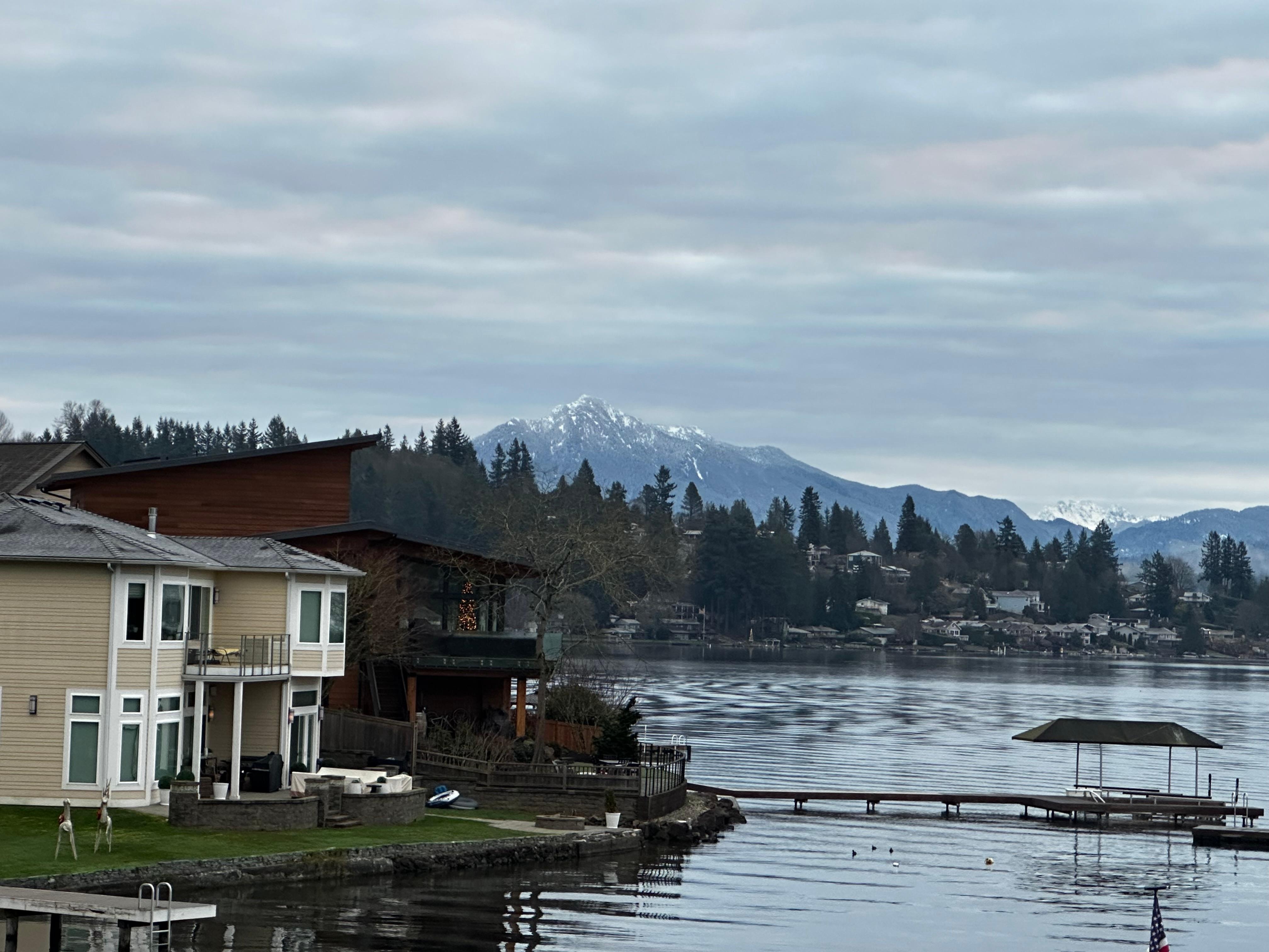 Our view of ghe lake. 