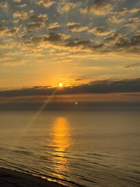 Sunrise from the balcony!