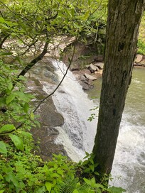 Nearby waterfall