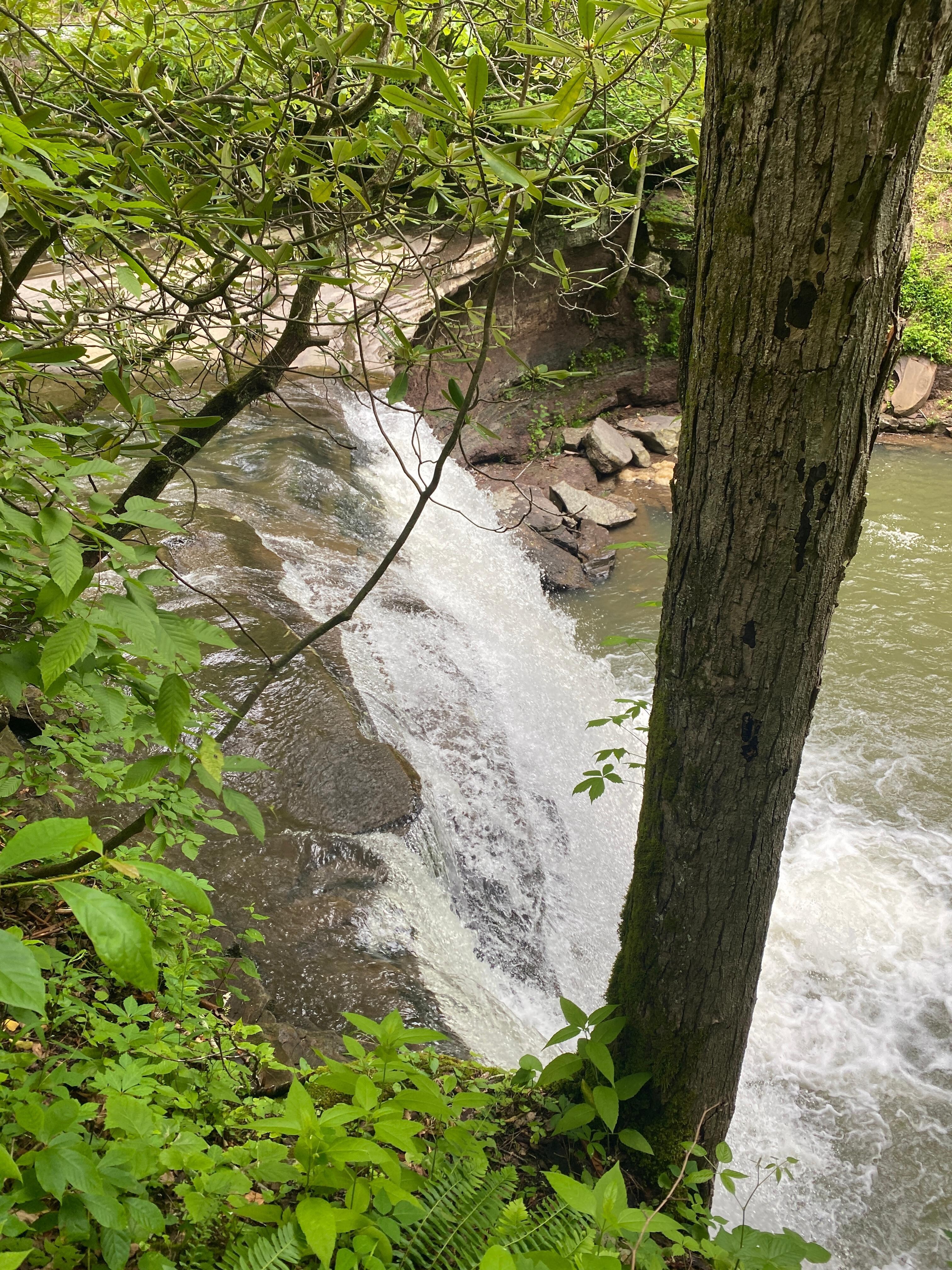 Nearby waterfall