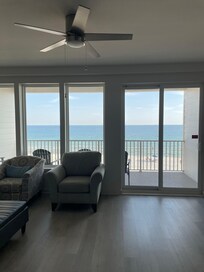 View from living area.