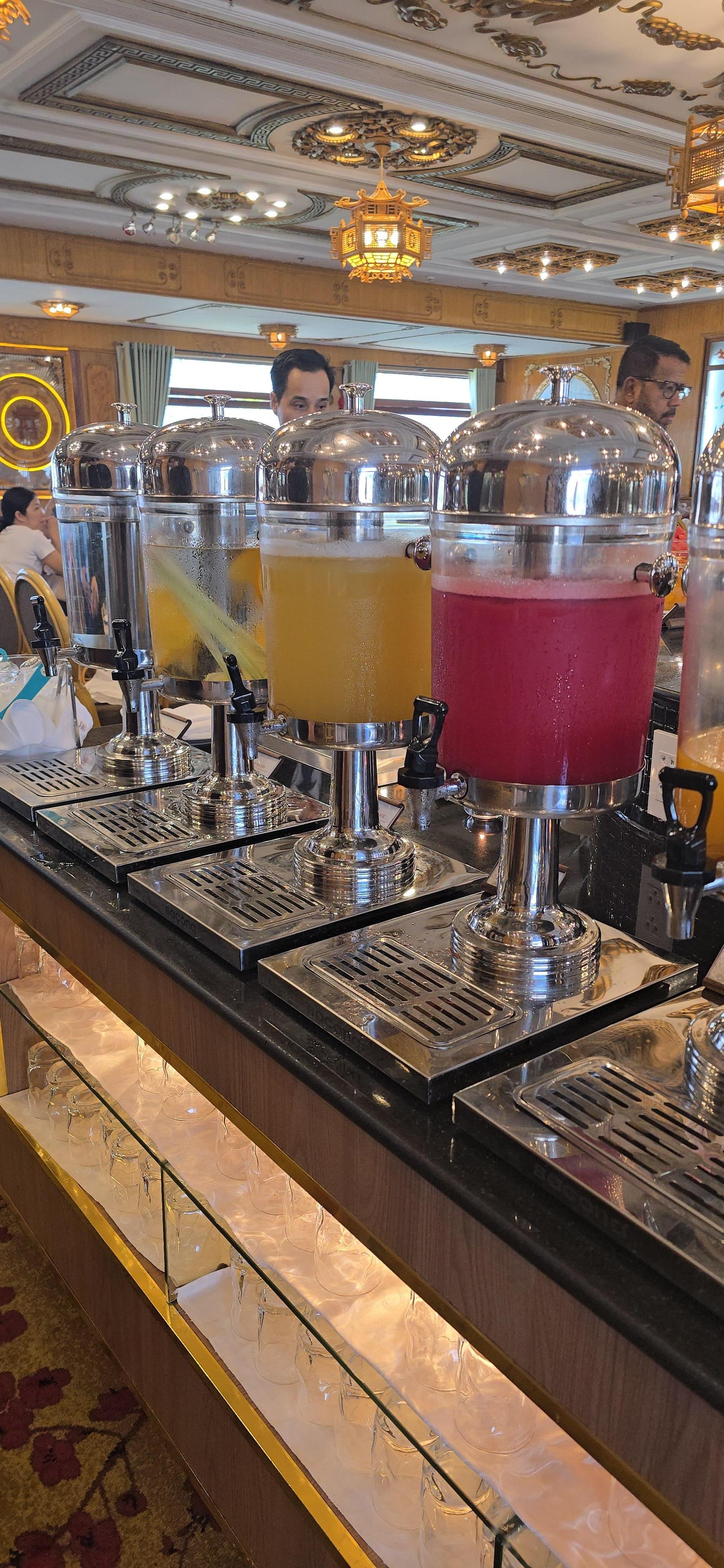 Fresh squeezed  fruit juices!