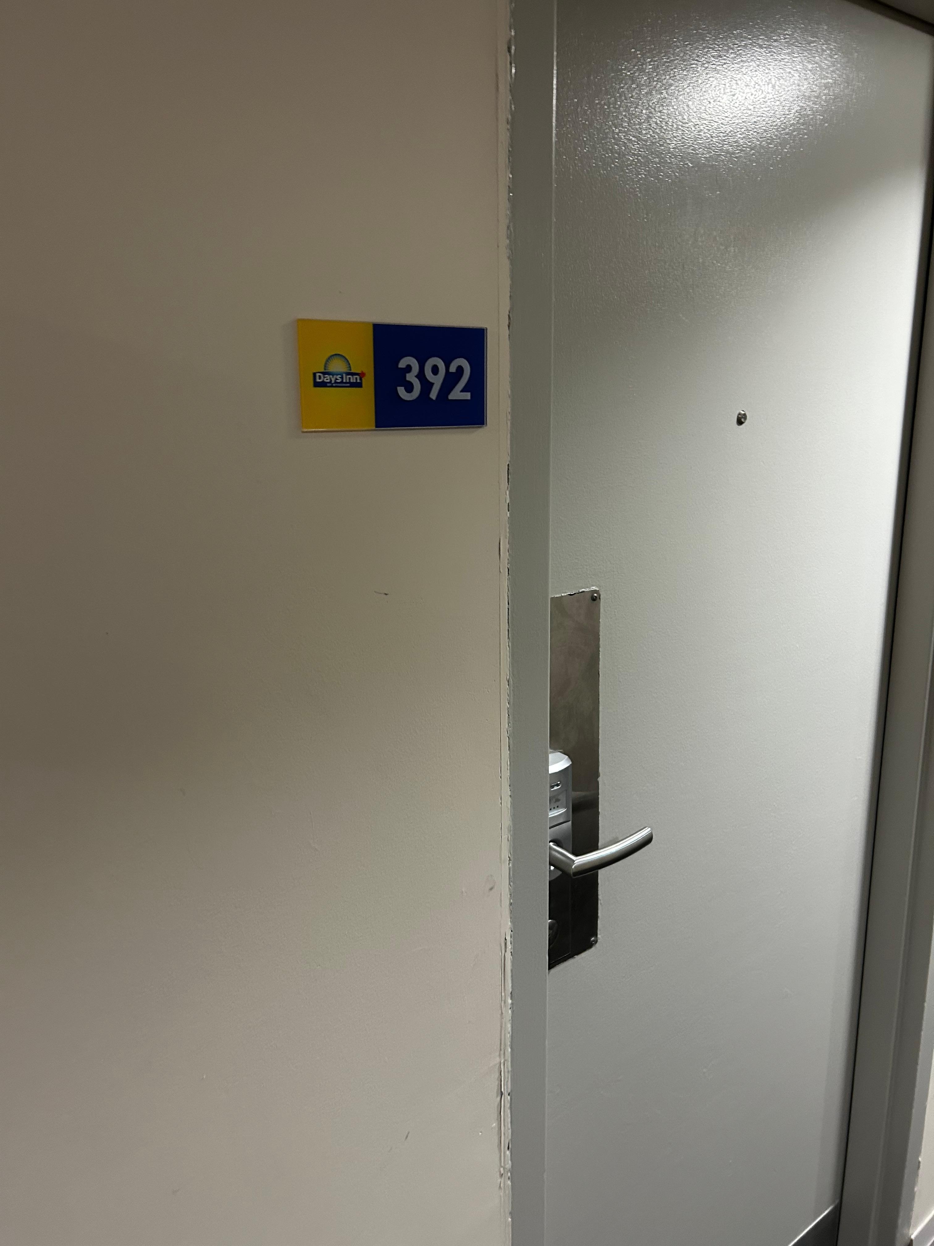Room 92 mislabeled as 392. 