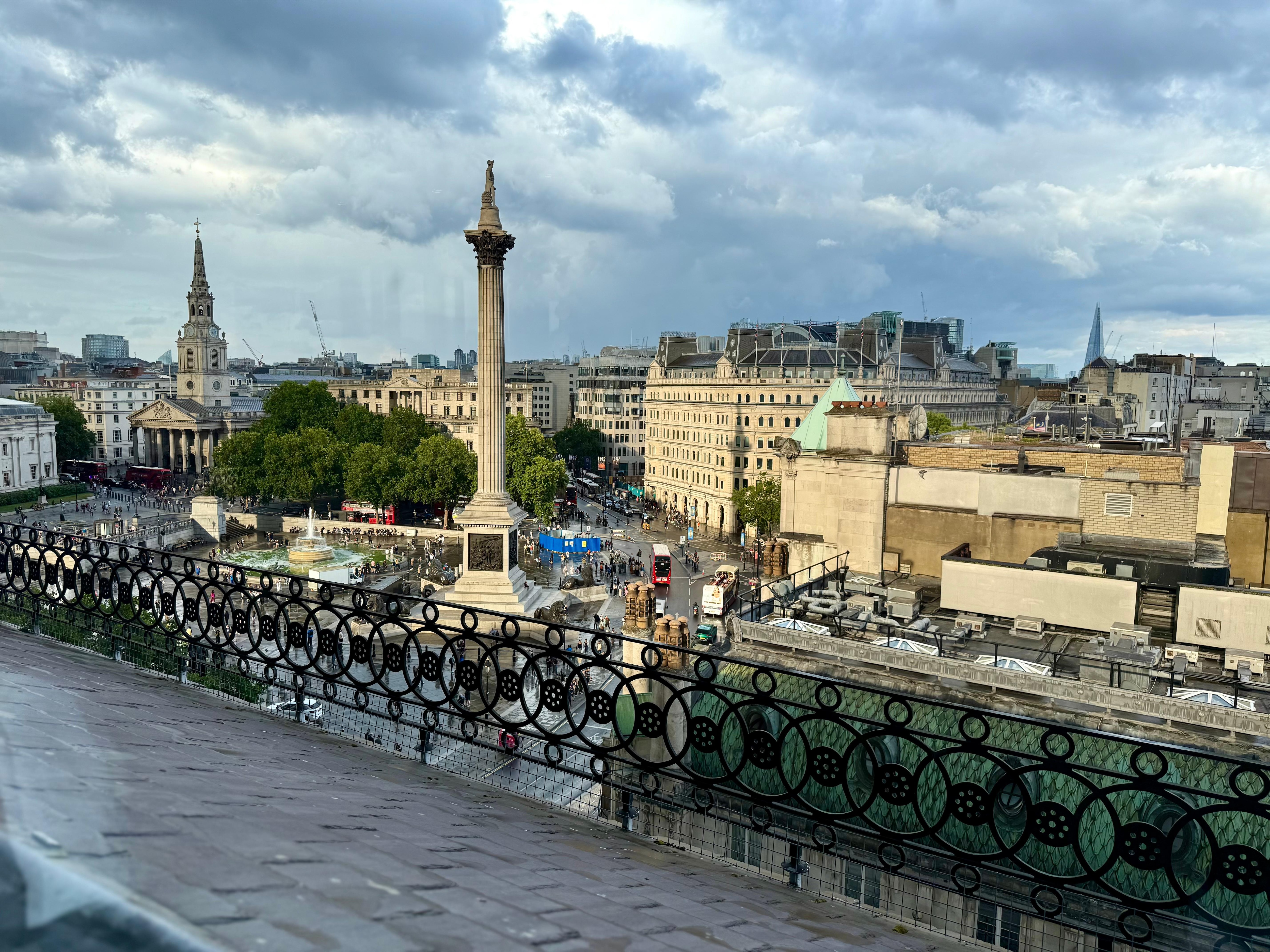 View from the rooftop 