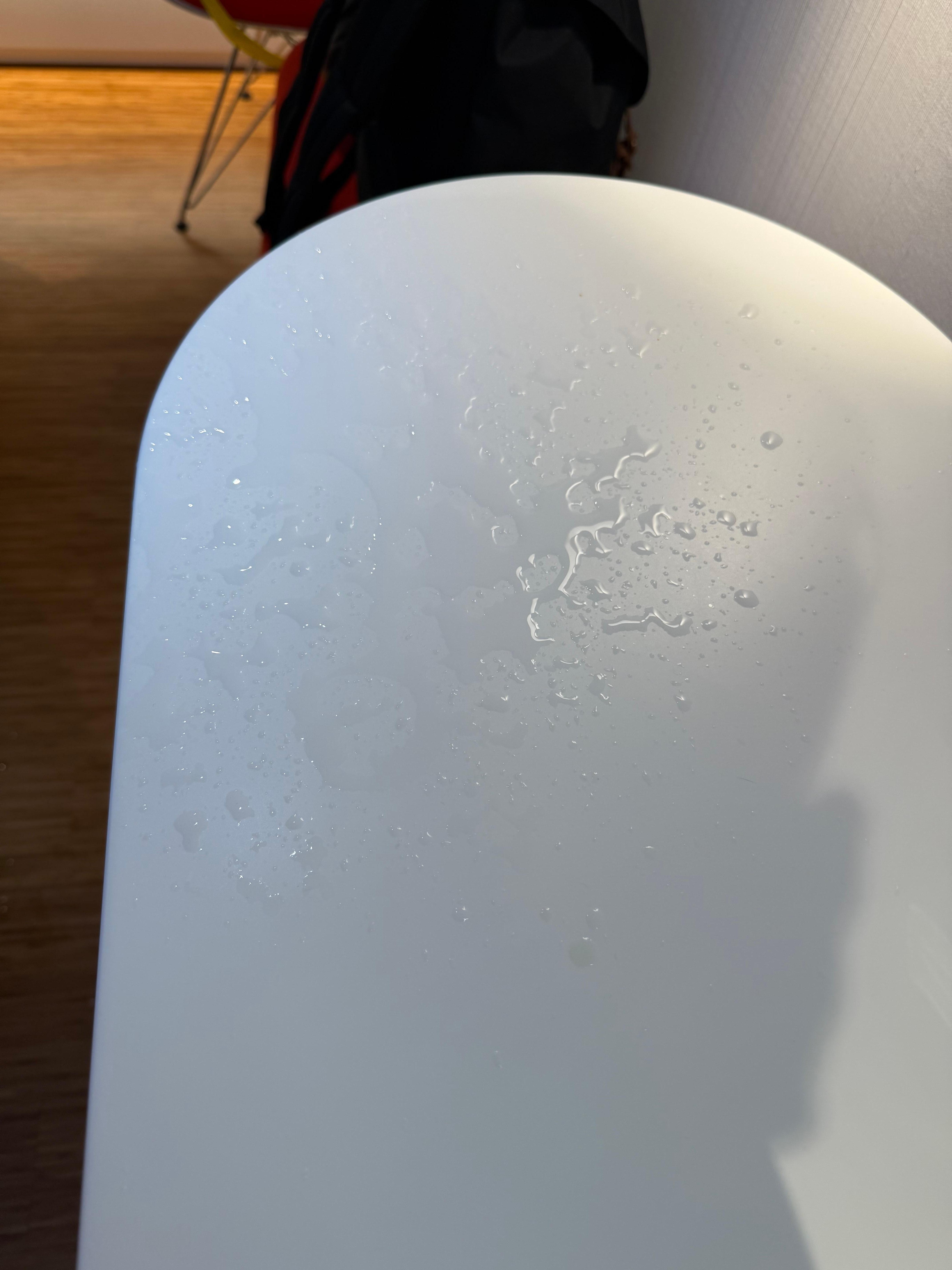 ruined belongings due to the “totally normal leaky ceilings”