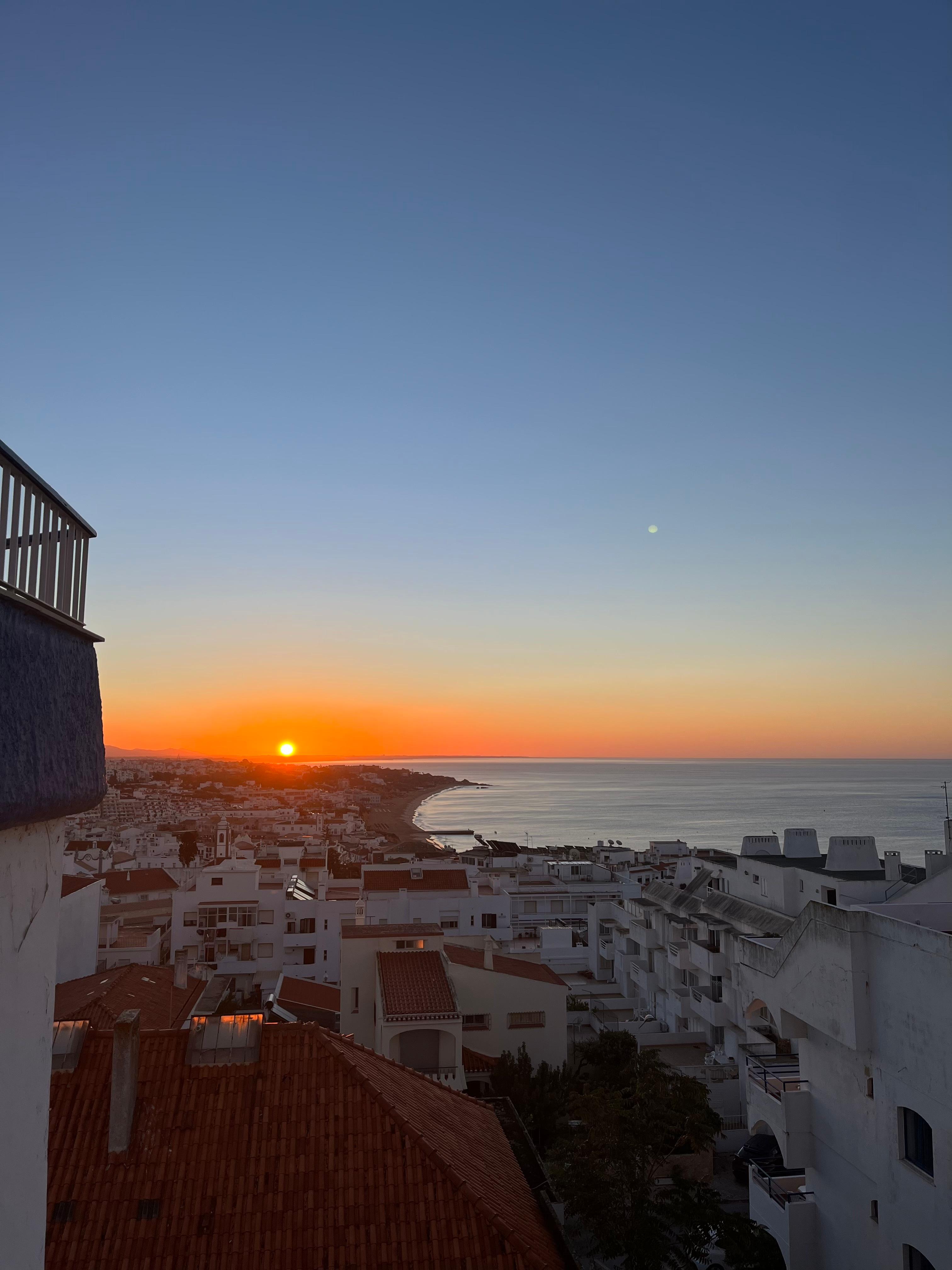 Sunrise from room 404