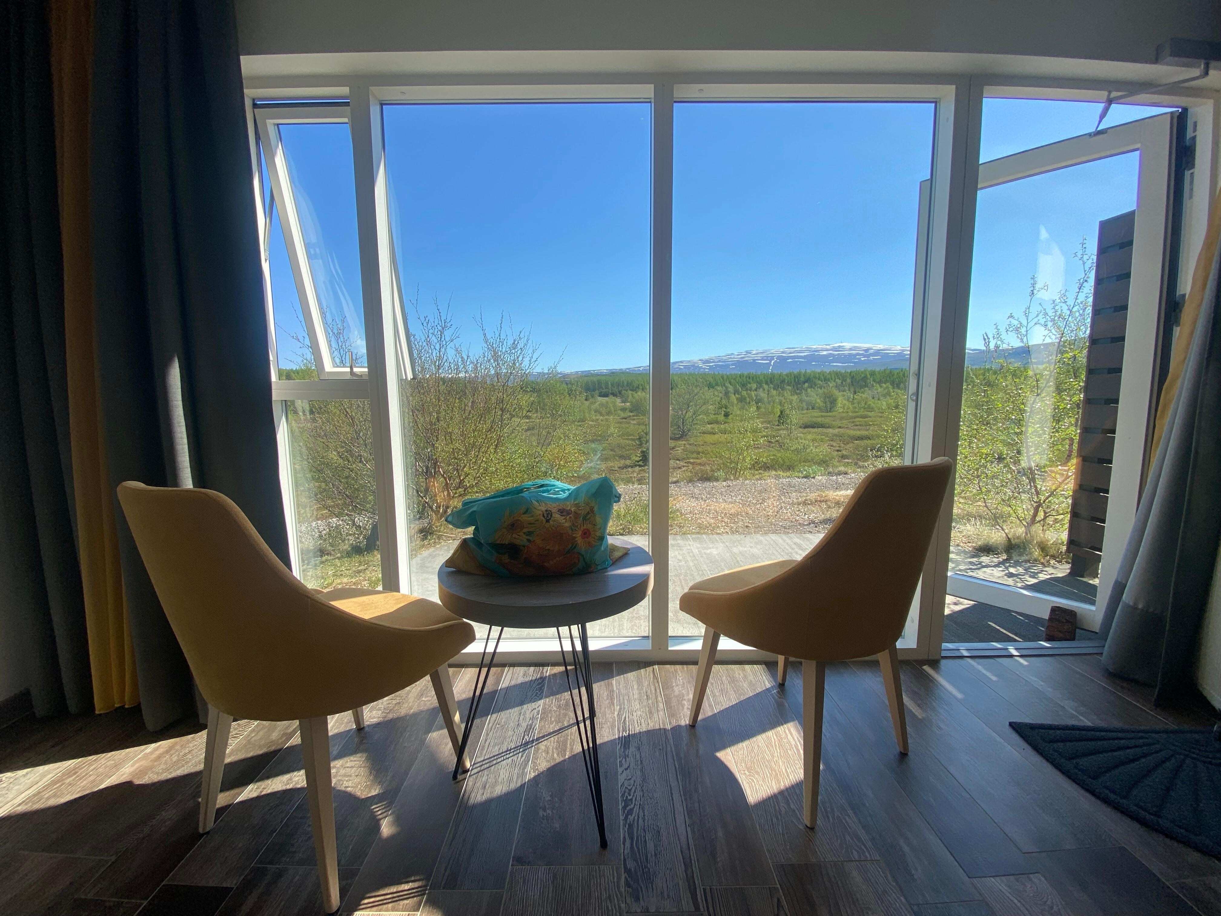 Looking out of the room Mountain View