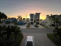 Sunrise - front balcony.
