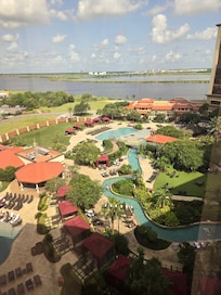 View from our room.