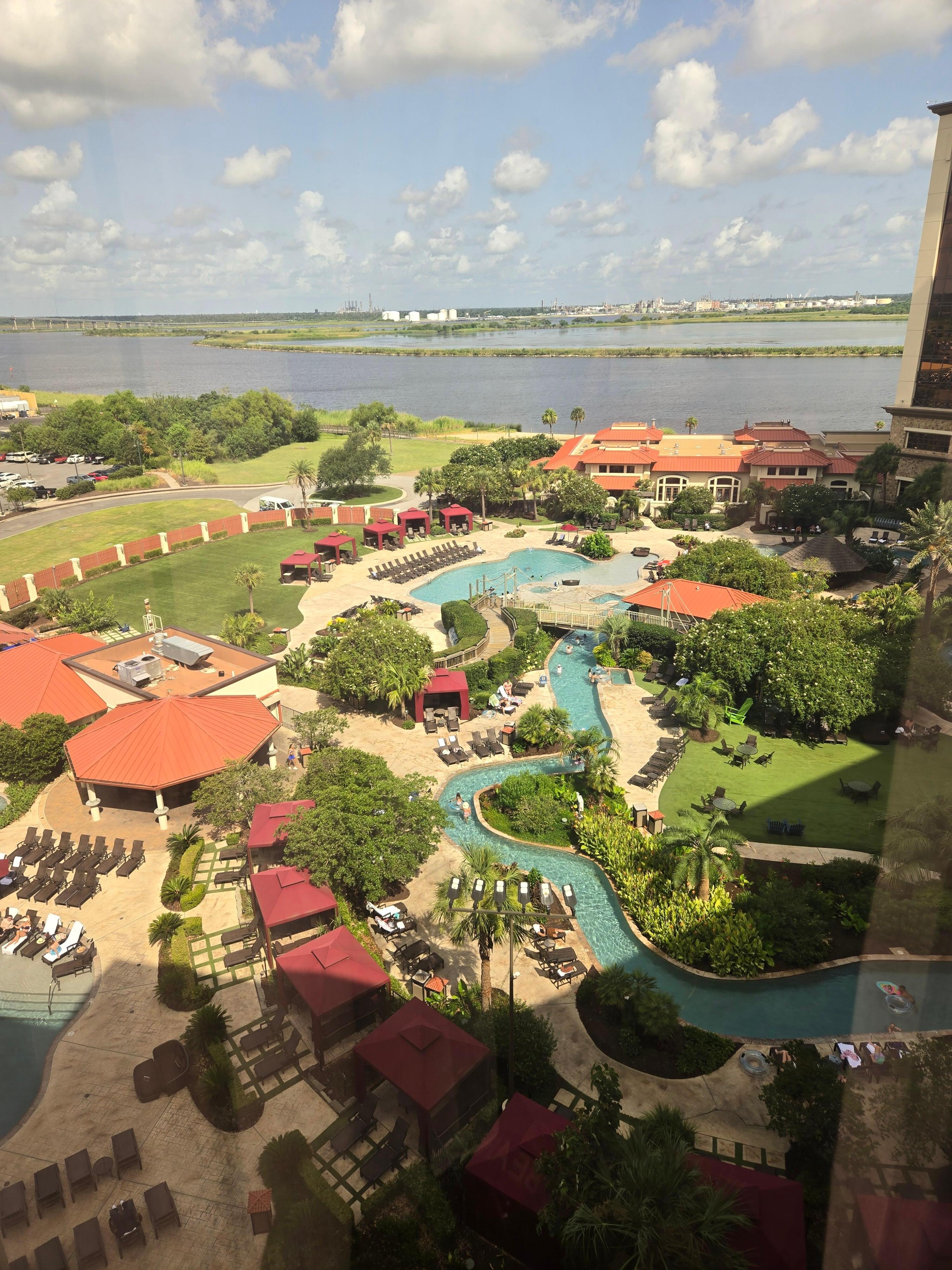 View from our room.