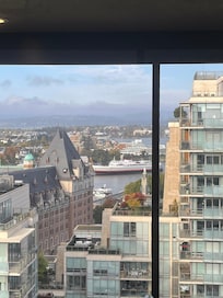 View from the restaurant