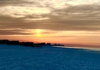 Beautiful sand and water.