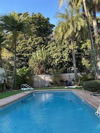 Our own private pool for a week