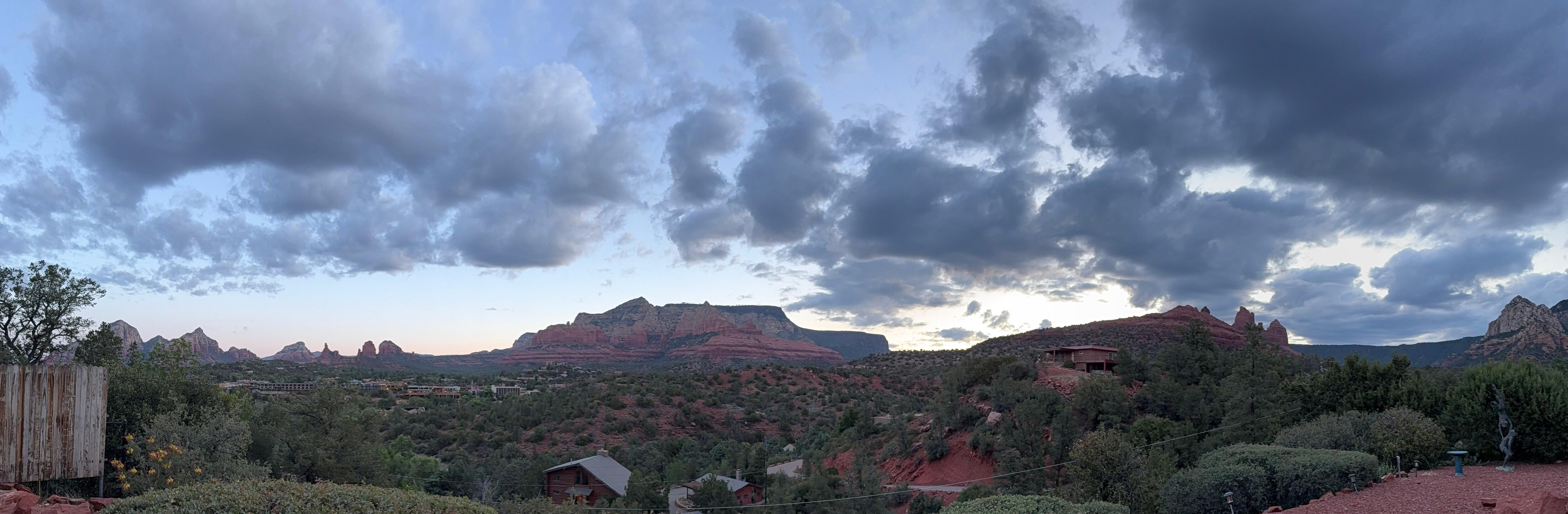 Pano of the view.