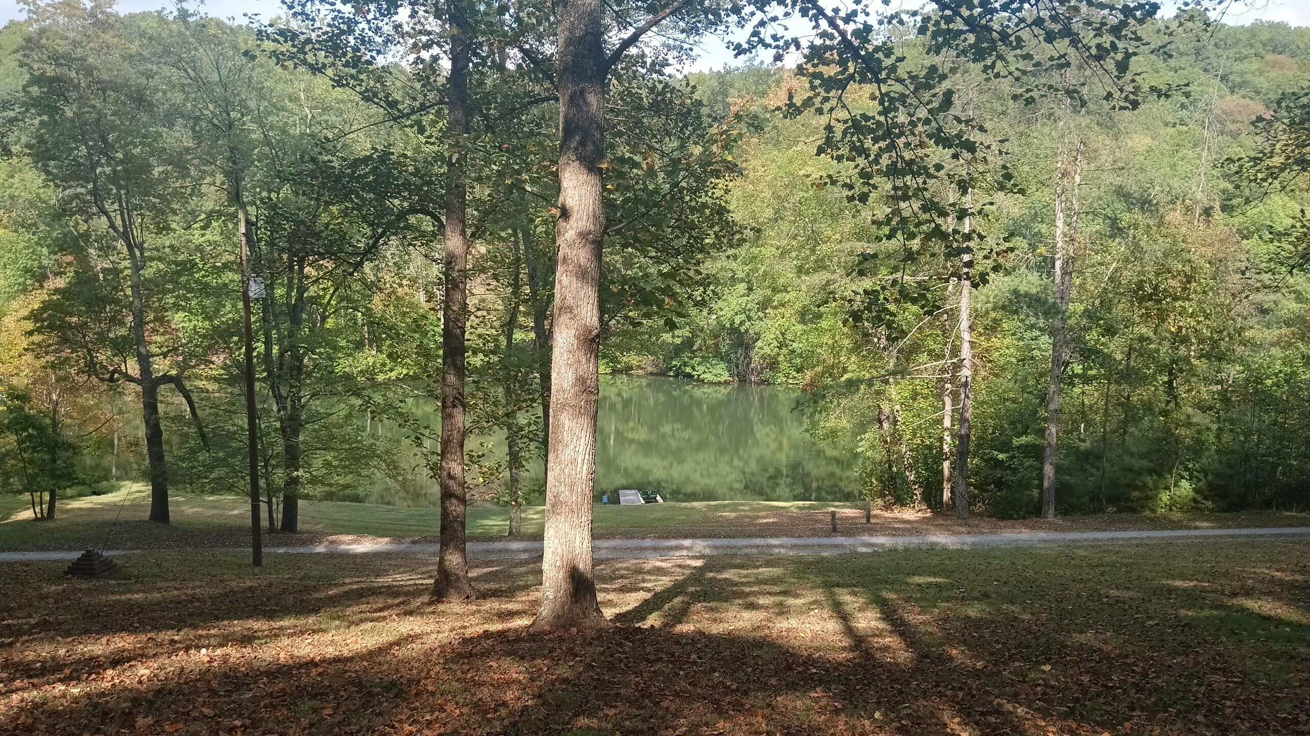 View of the lake from the A Frame 