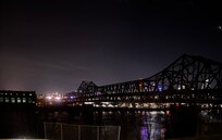 The view of the river from our window