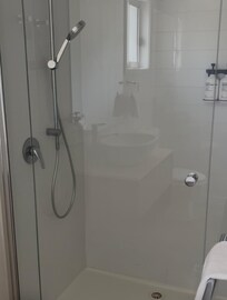 Safari tent bathroom