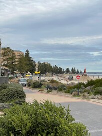 View from rear of hotel.