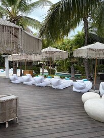 This is the smaller pool. Perfect place to relax.