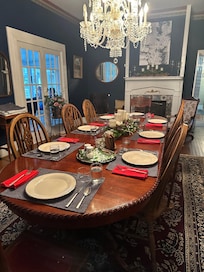 A joyous place for gathering with fellow guests.