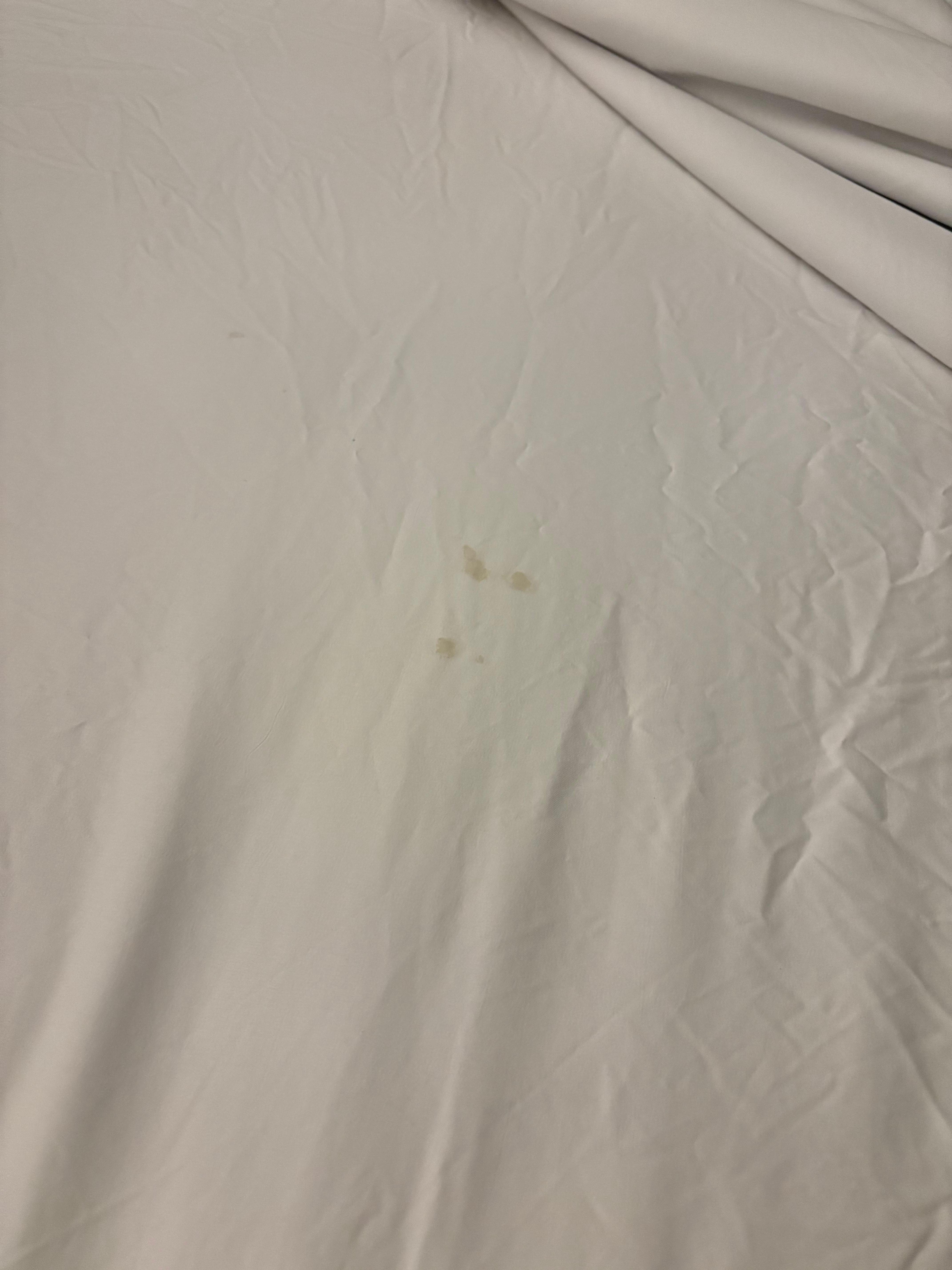 Stained sheets