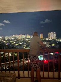 Balcony at night 16th Floor