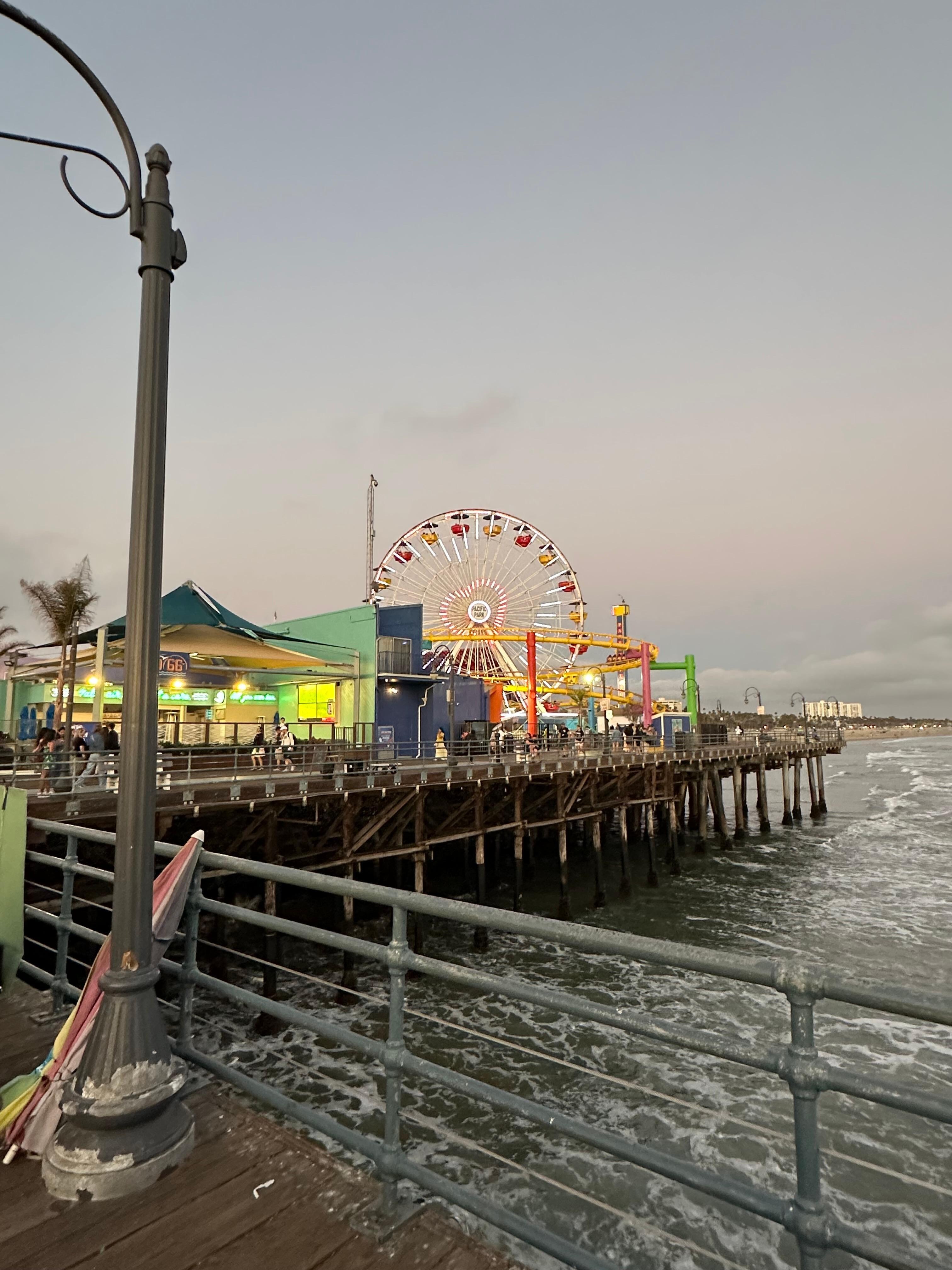 The pier in walking distance 