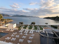 View from our balcony