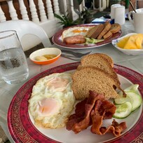 매일 아침 무료로 제공해주신 조식