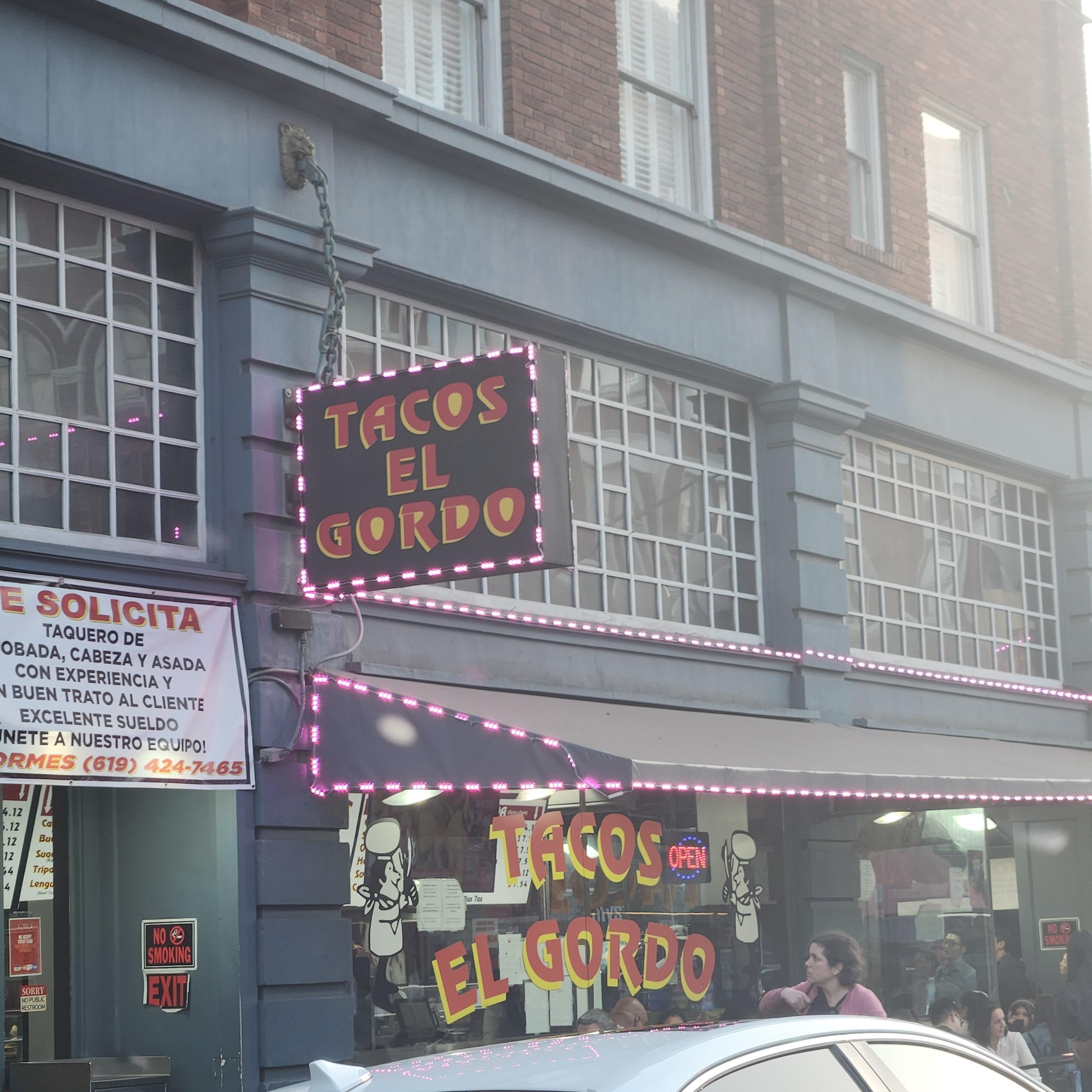 Eat at a Tacos el Gordo - absolutely delicious