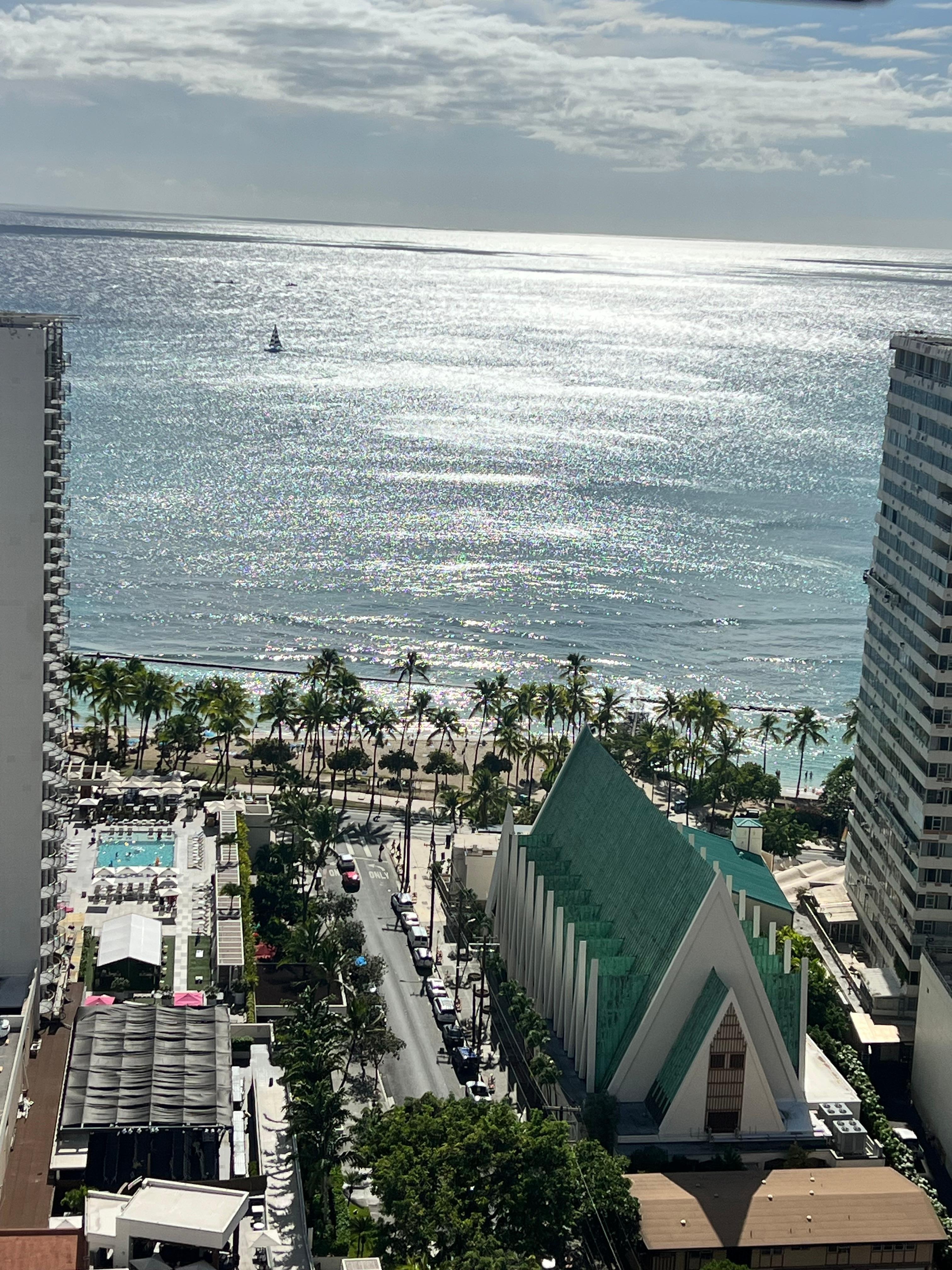 View from our kitchen window. 