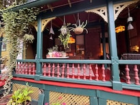 Comfortble and inviting porch