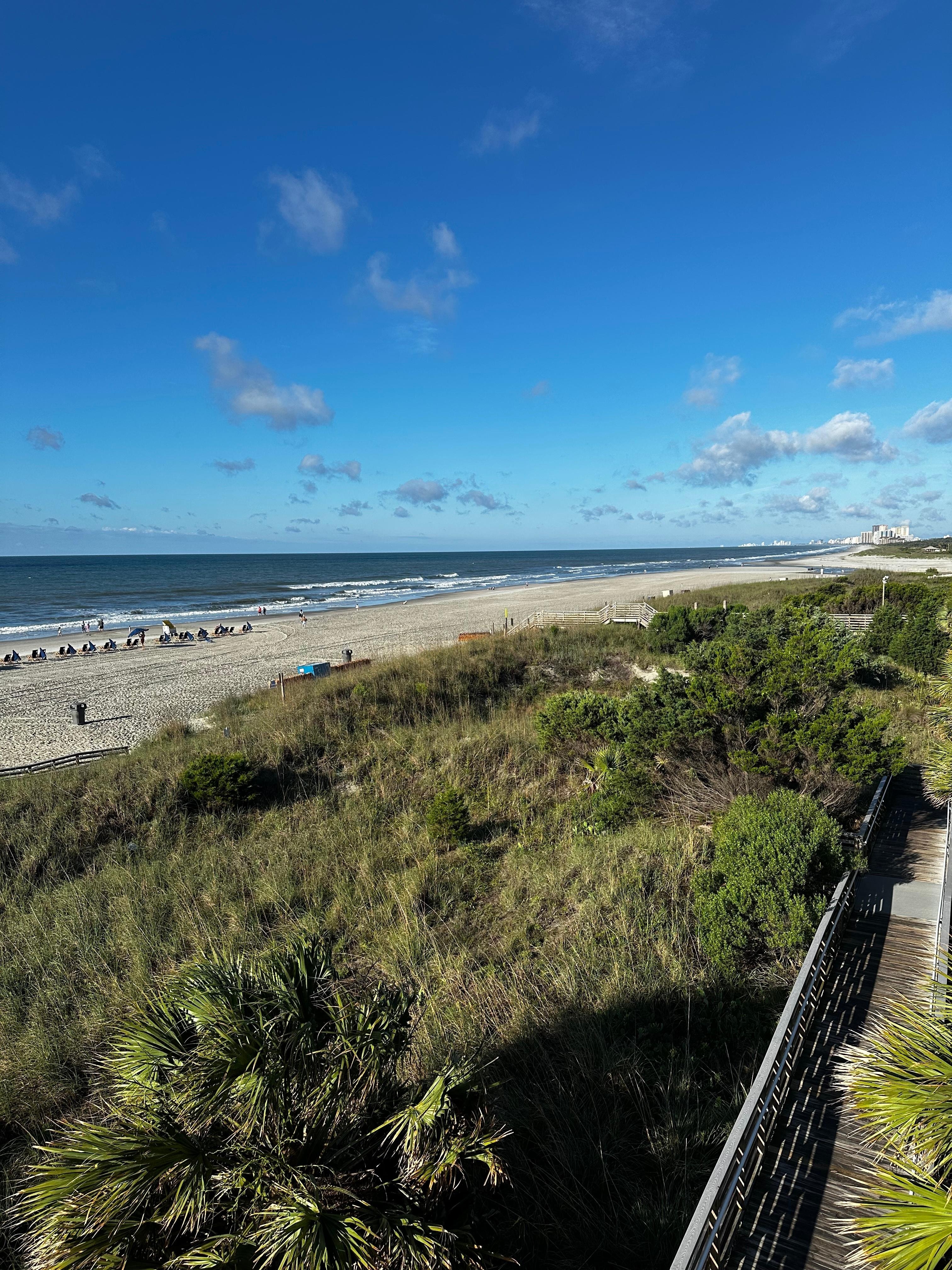 View from balcony looking South