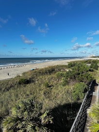 View from balcony looking South