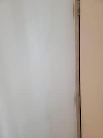 Was able to see through the doors