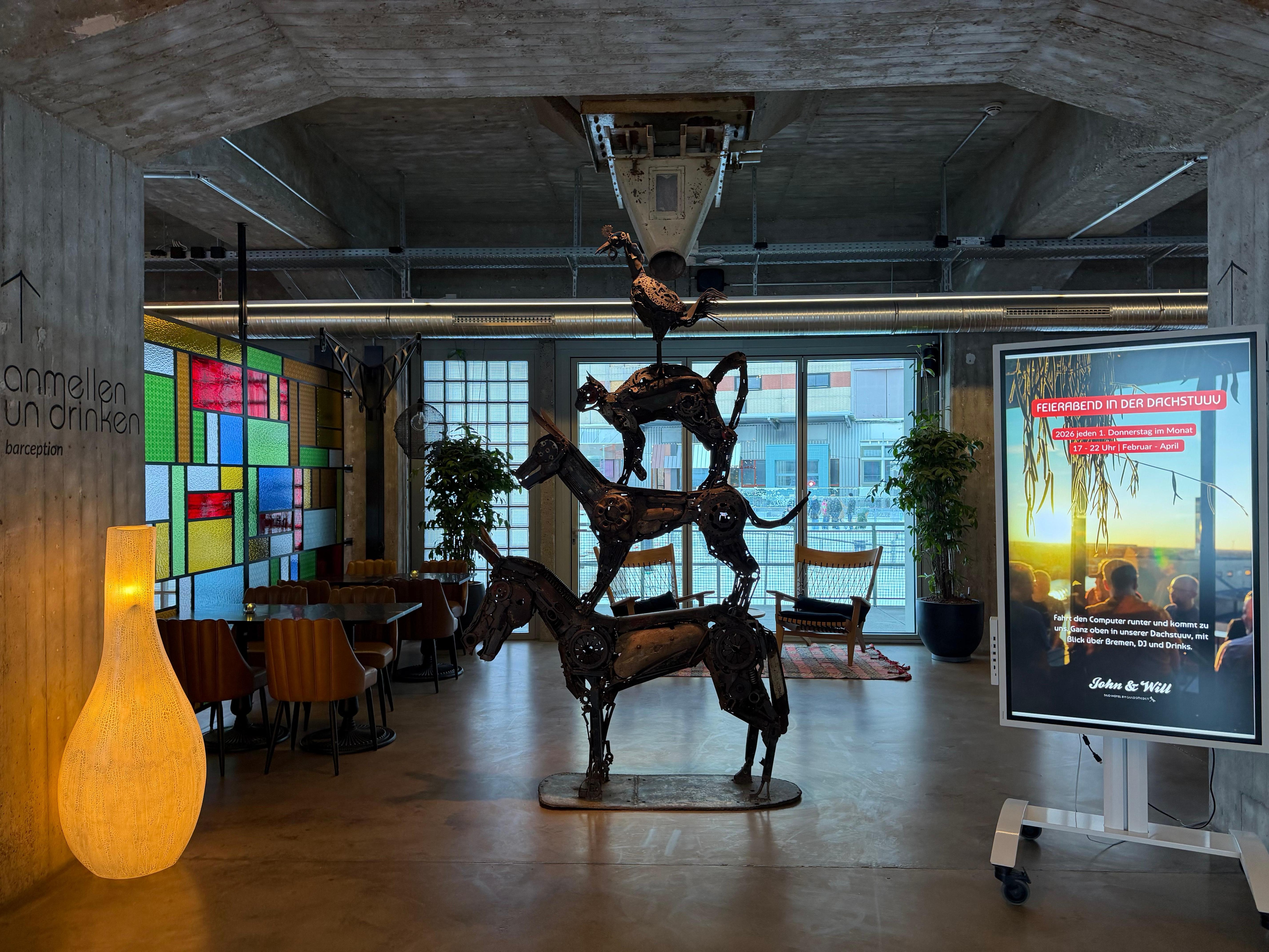 Eingangsbereich des Hotels