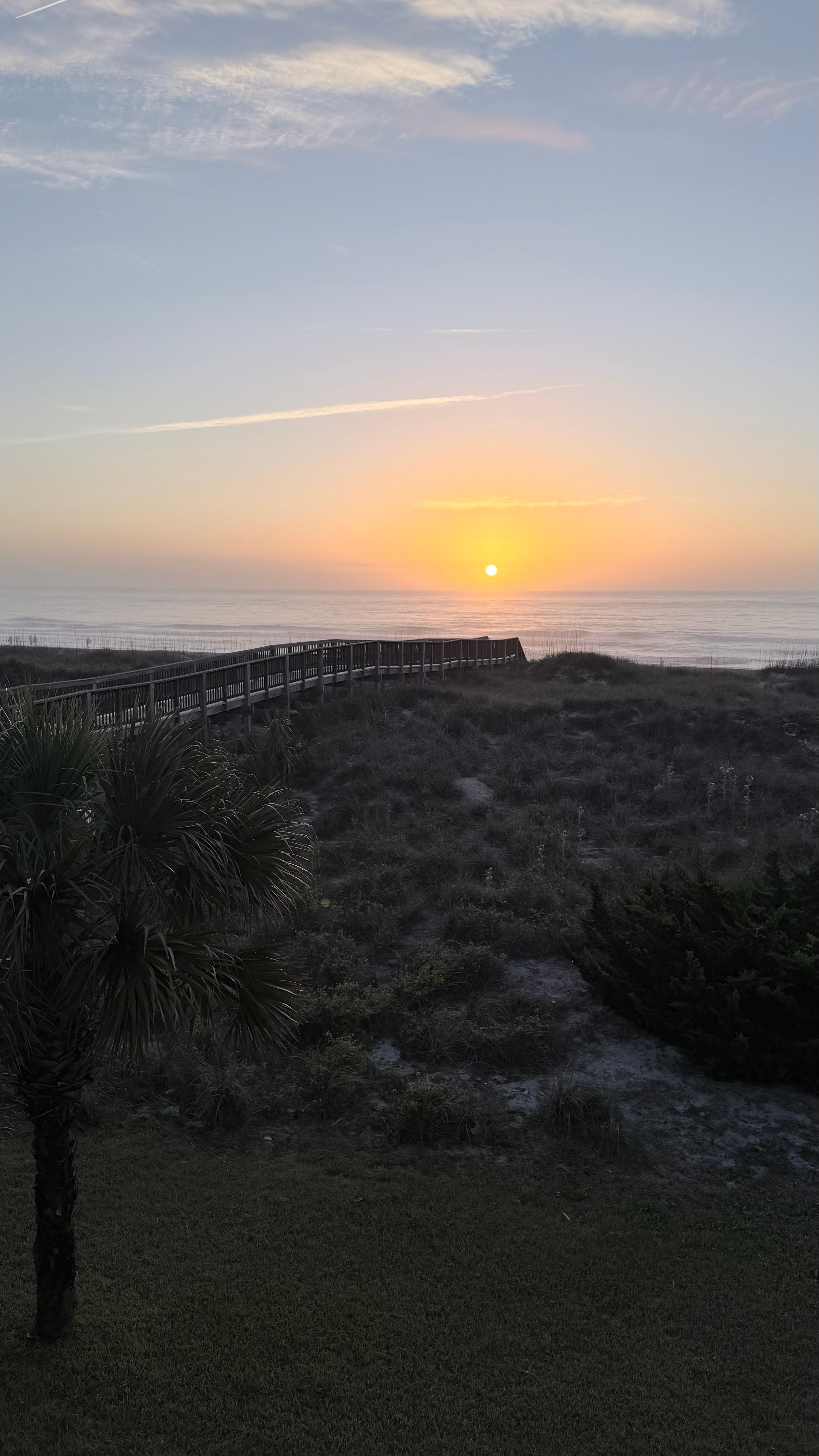 View from the  top deck