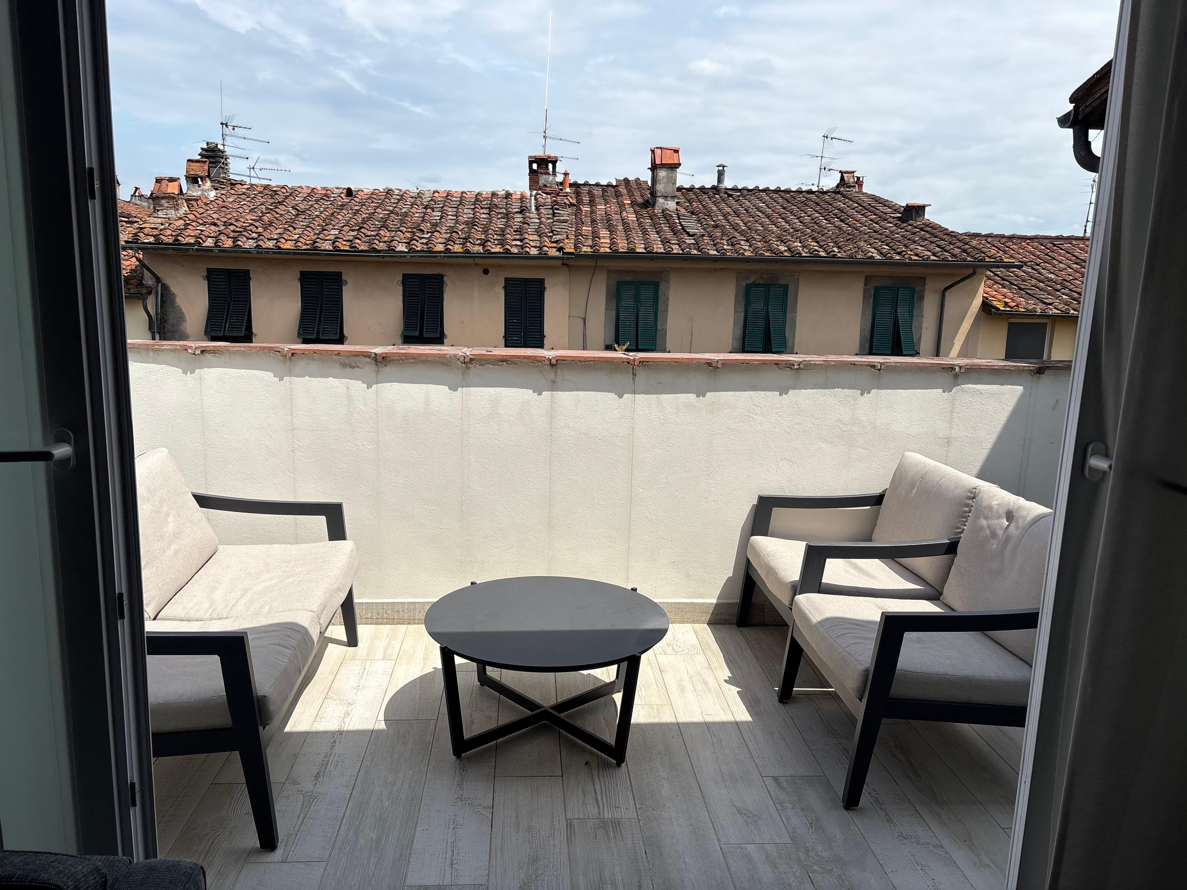 View from terrace 