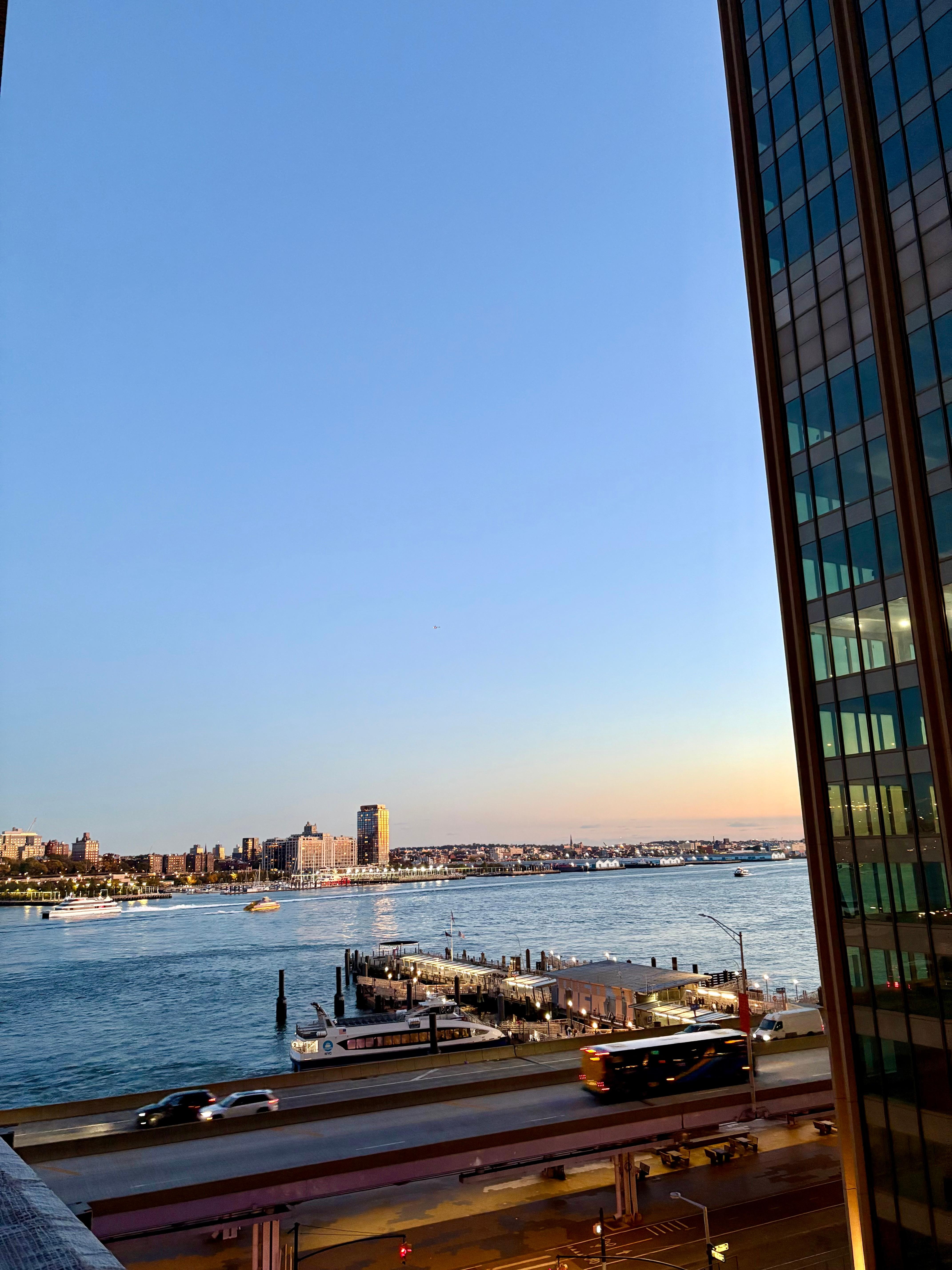 View from the 7th floor roof terrace