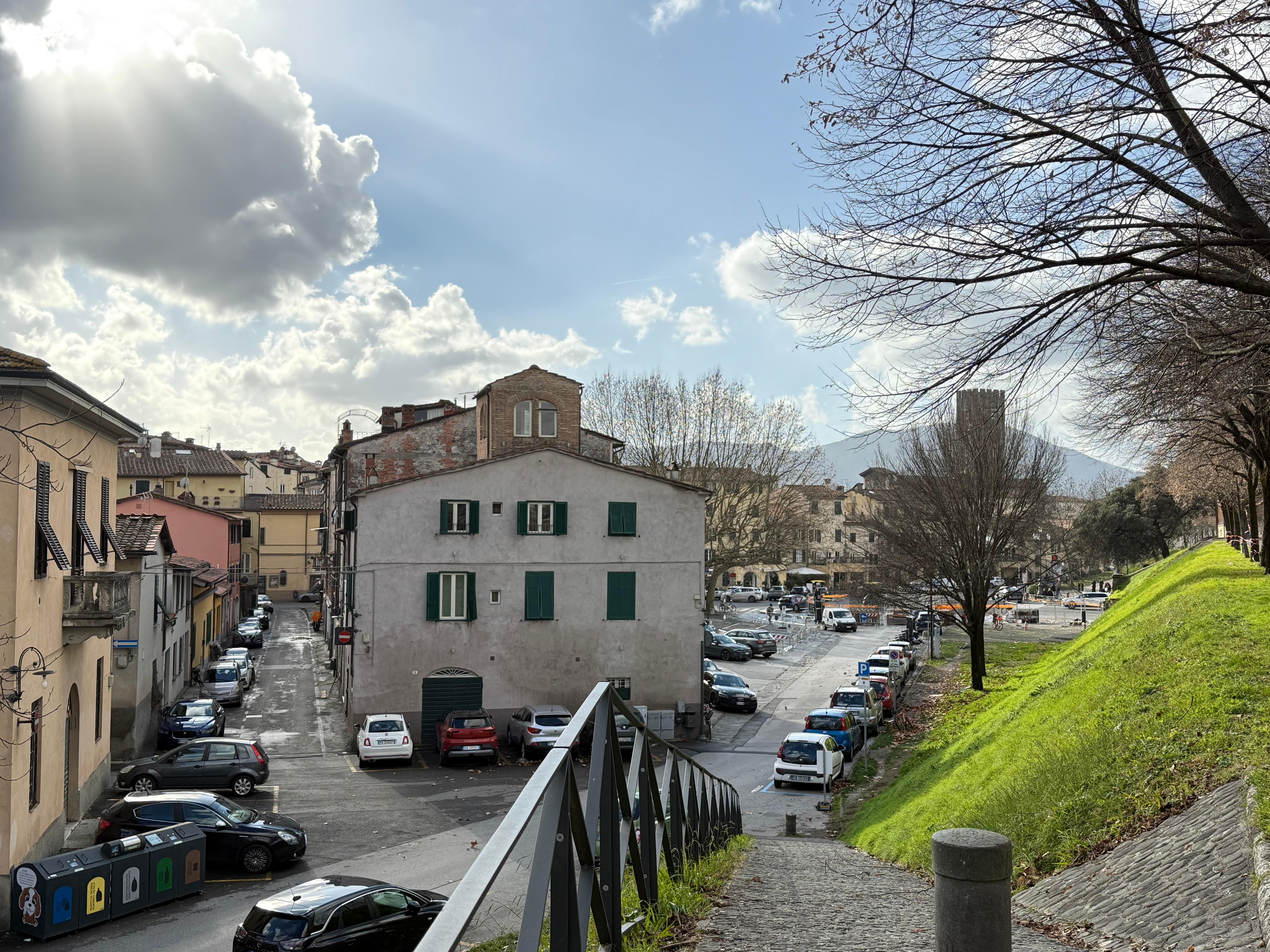 View of hotel from The Wall