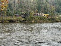 Train wreck from the movie Fugitive. Interesting.