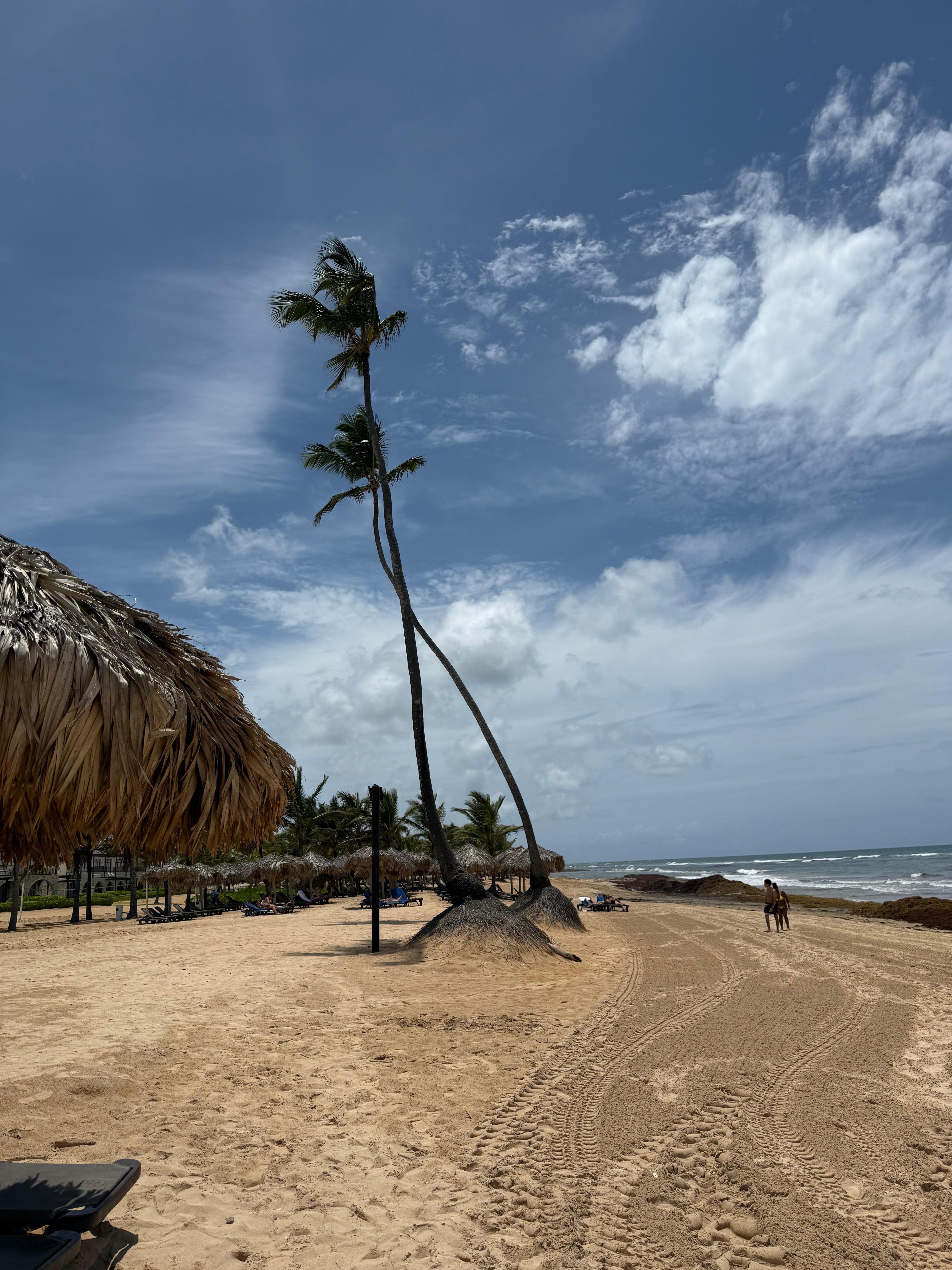 Private beach