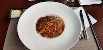 Room service Spaghetti Bolognese