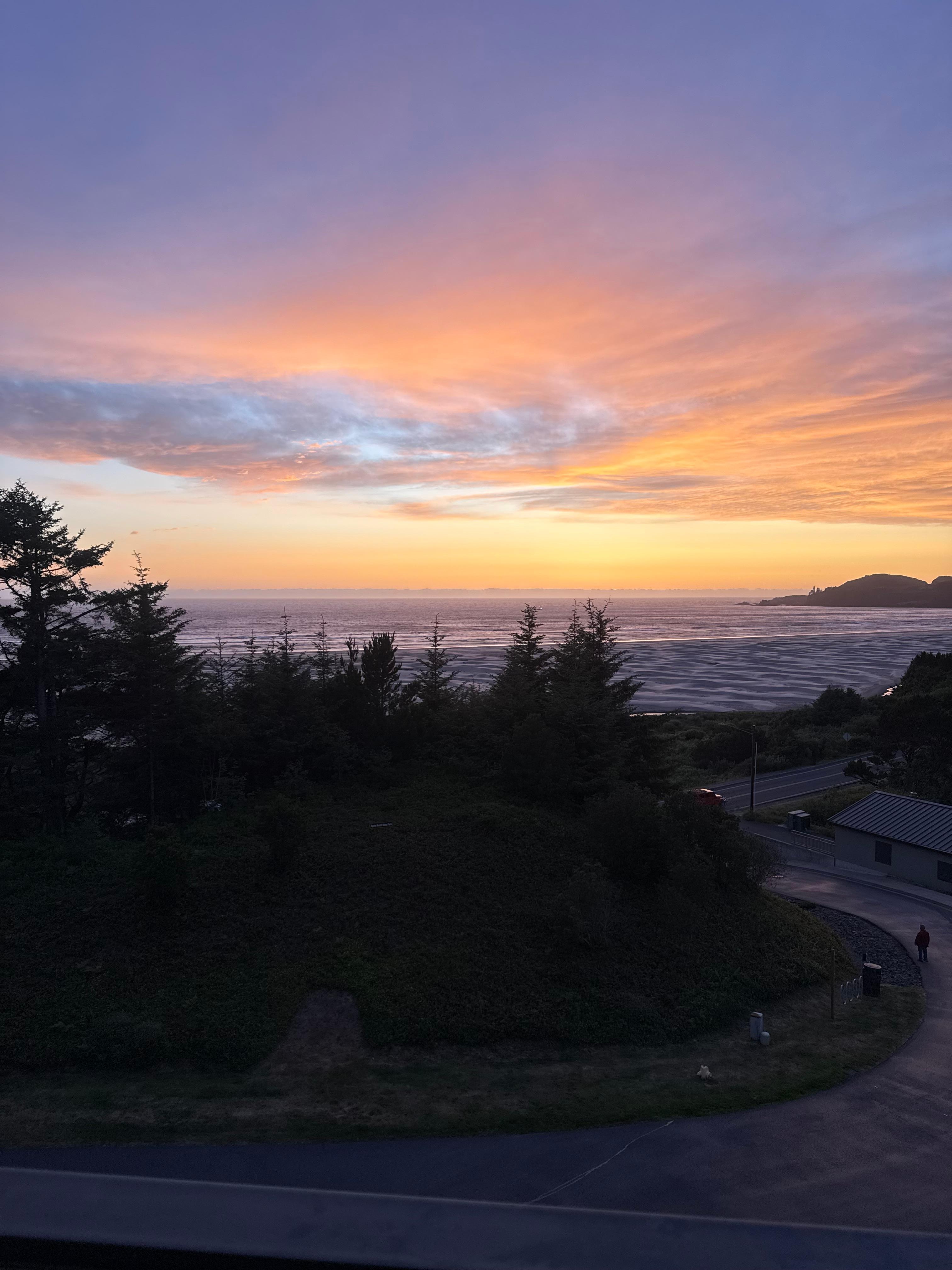 Sunset view from my room. 
