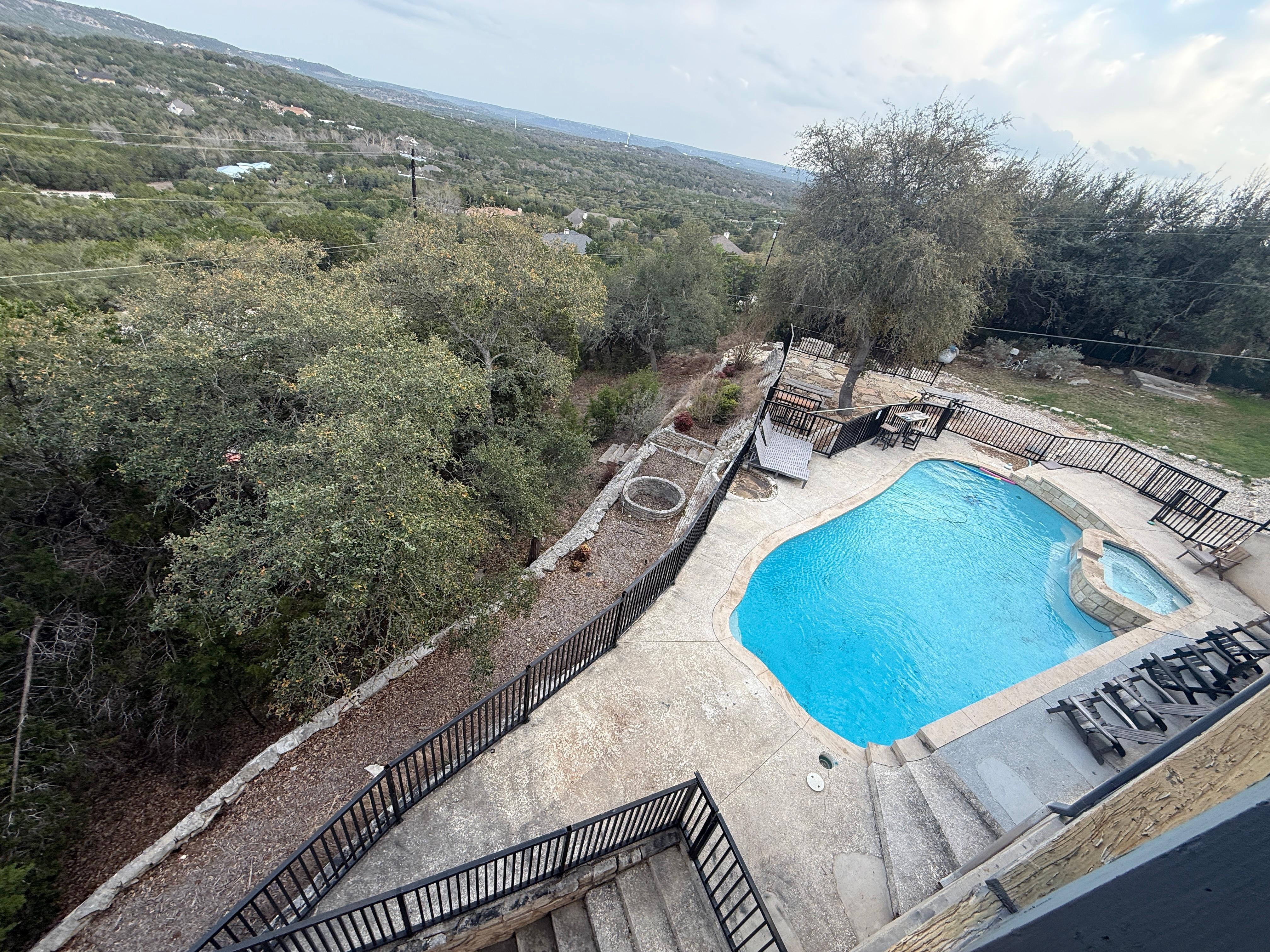 Pool view from the 2nd floor 