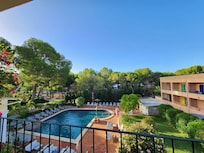 View from our balcony