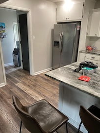 Ice machine through the doorway!