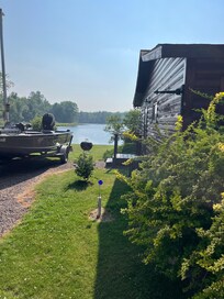 Pet friendly couple cabin and plenty of room to park.